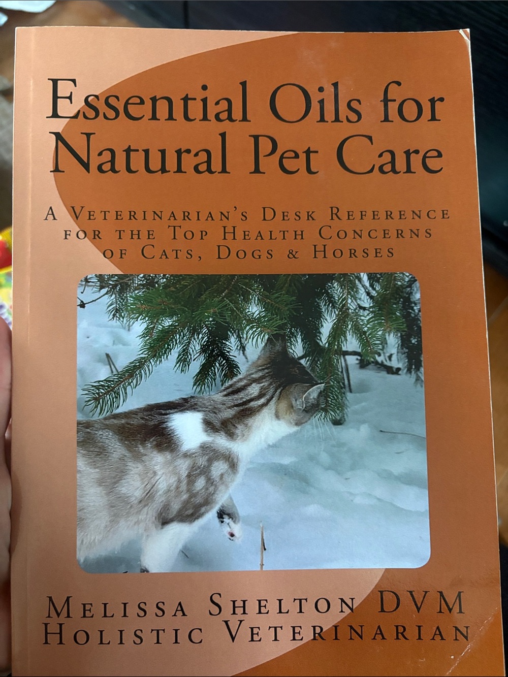Melissa Shelton Essential Oils for Natural Pet Care - Orange Cover